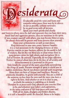 desiderata