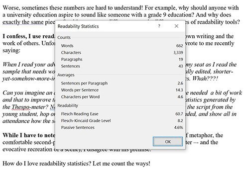 readability