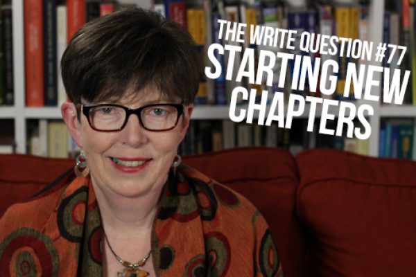 When to start a new chapter (video)