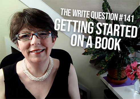 how to get started on a book