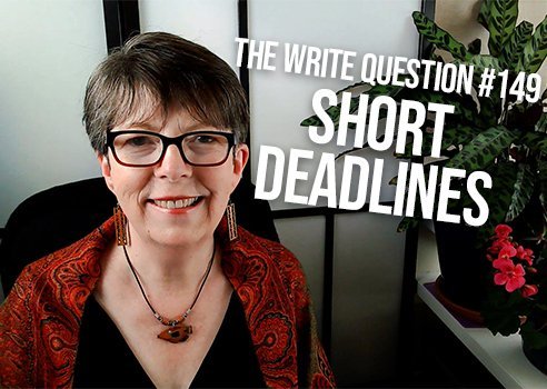 write with a short deadline