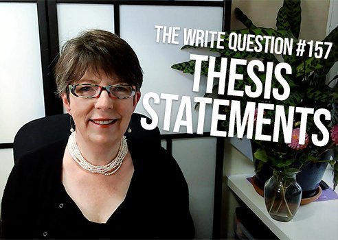 how do you find the thesis statement in an article