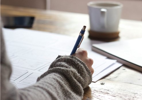 Writing advice from Hallie Cantor….