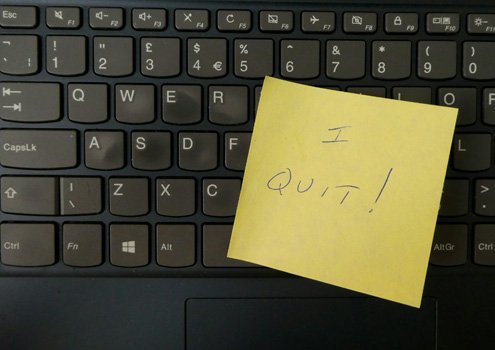 feel like quitting