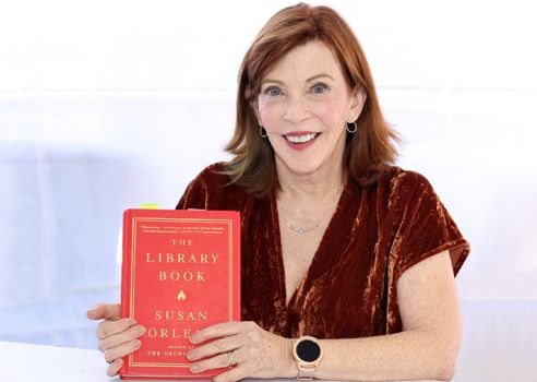 The figurative language of Susan Orlean…