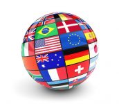 Globe of Flags